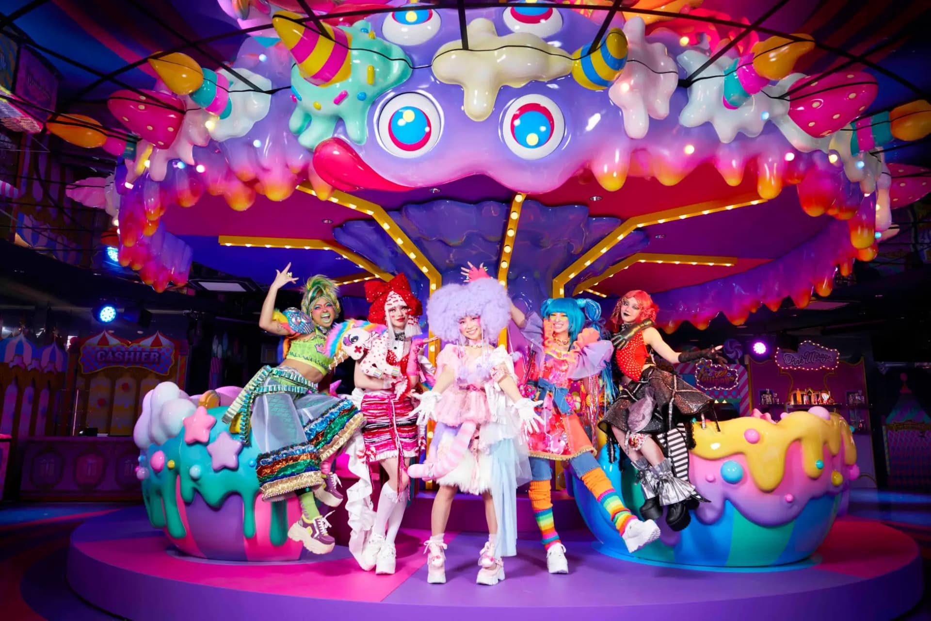 Kawaii Monster Land Harajuku Ticket - main image